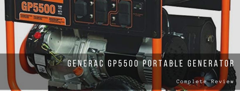 Generac GP5500 gas powered generator