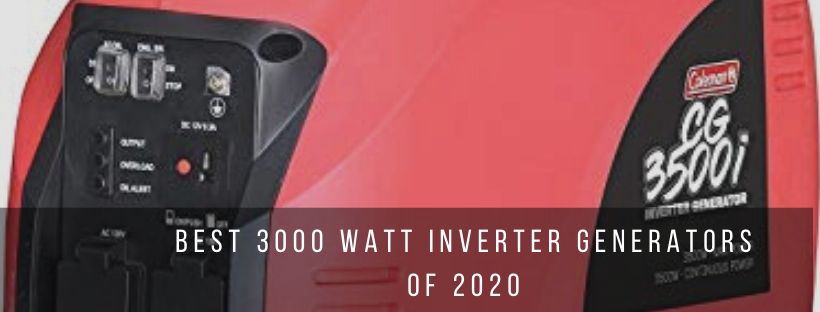 Top 7 Best 3000 Watt Inverter Generators